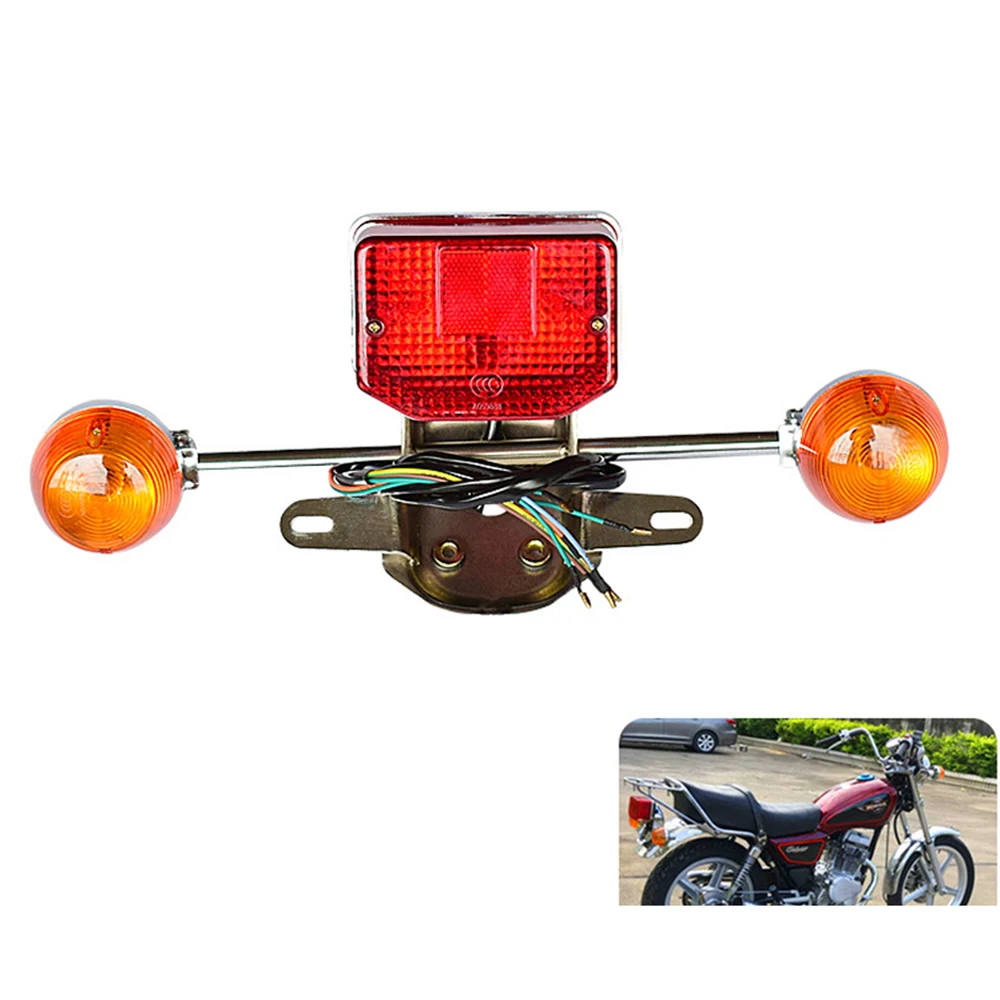 

Motorcycle Tail Lamp Rear Brake Stop Light for Honda Sundiro Dayun Lifan Qjmotor EXEITED125 SDH125 CM125 Turning Light System