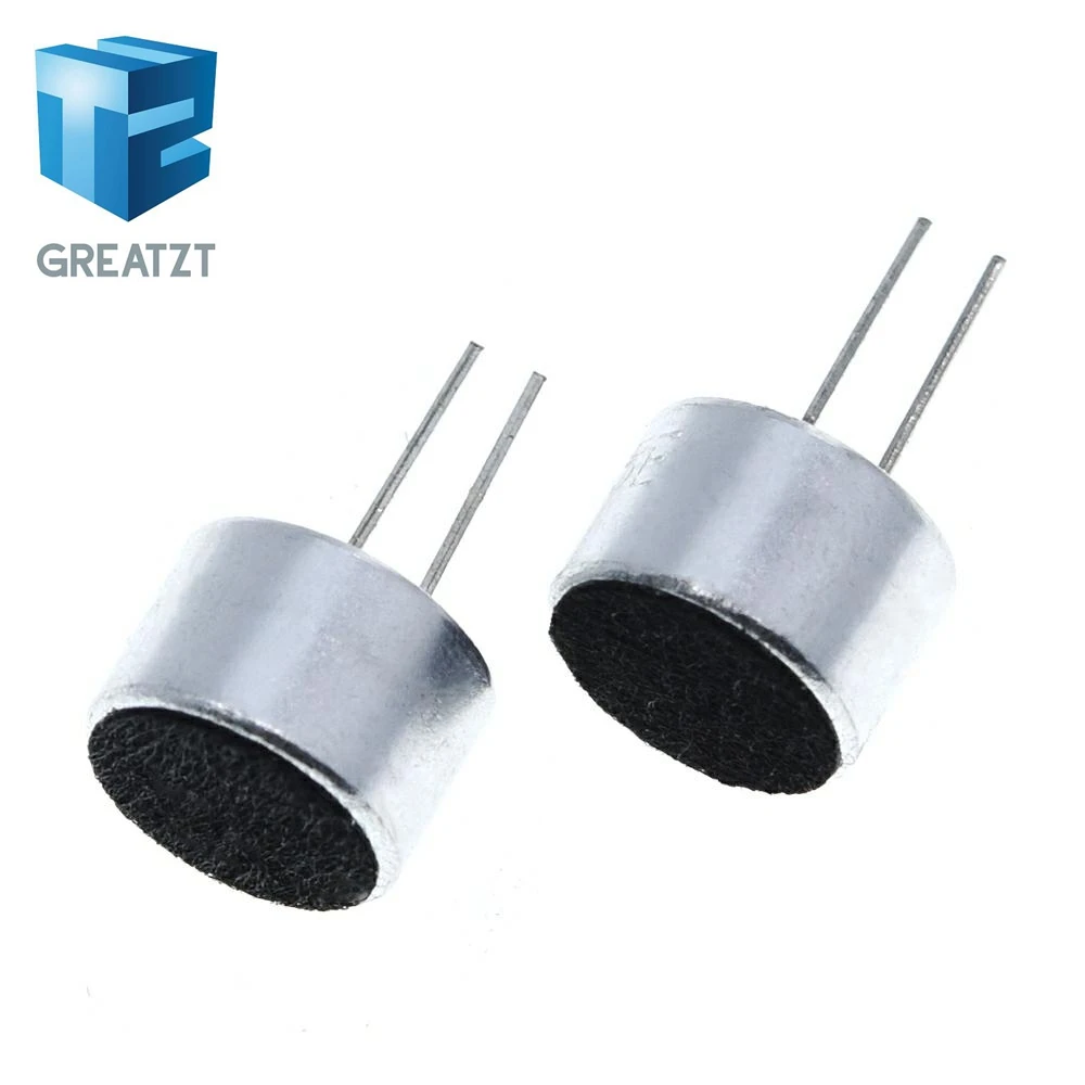 GREATZT 10 PCS/LOT 9x7mm 9767 Microphone Electret Microphone with 2 pin pick-up