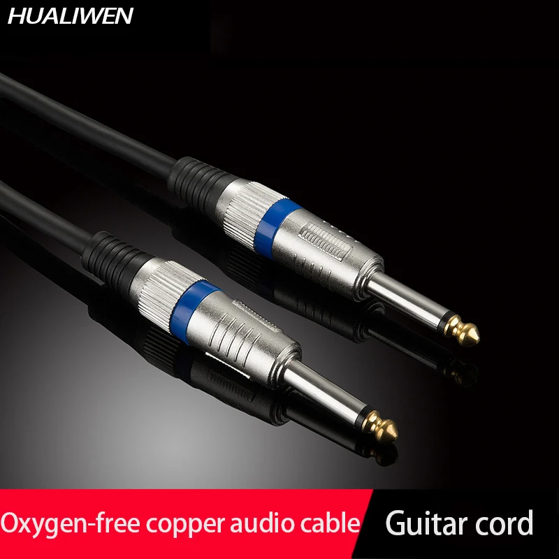 

Guitar Instrument Audio Cable 6.35mm To 6.35mm Jack Plug Male Connector For Instrument Guitar Microhone Bass 1m 3m 5m 10m