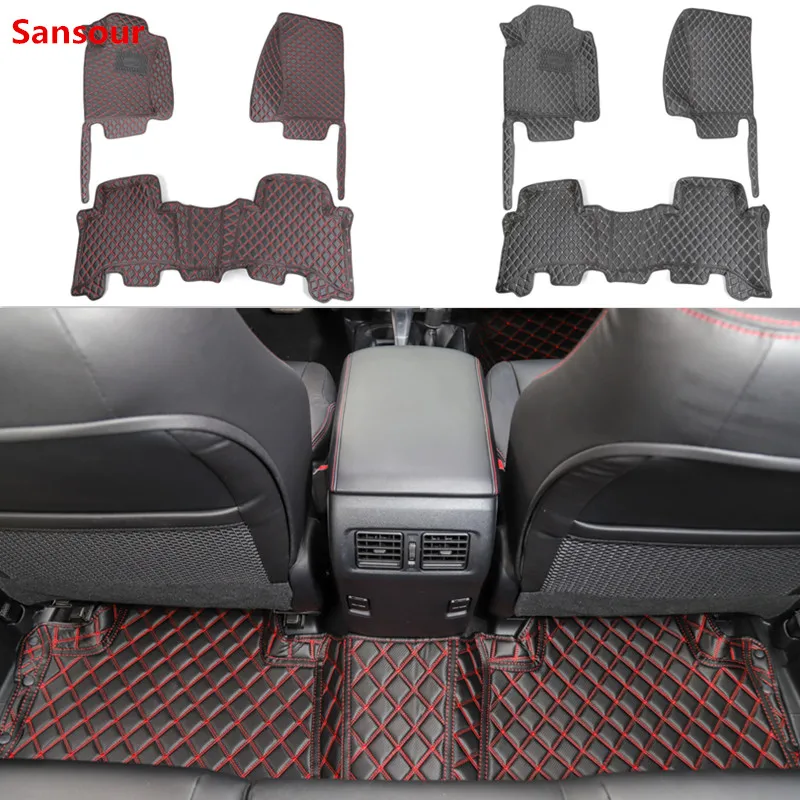 

Коврик-органайзер для багажника Sansour 3D, коврик для подноса, коврик для пола, коврики для Toyota 4runner 2017 +