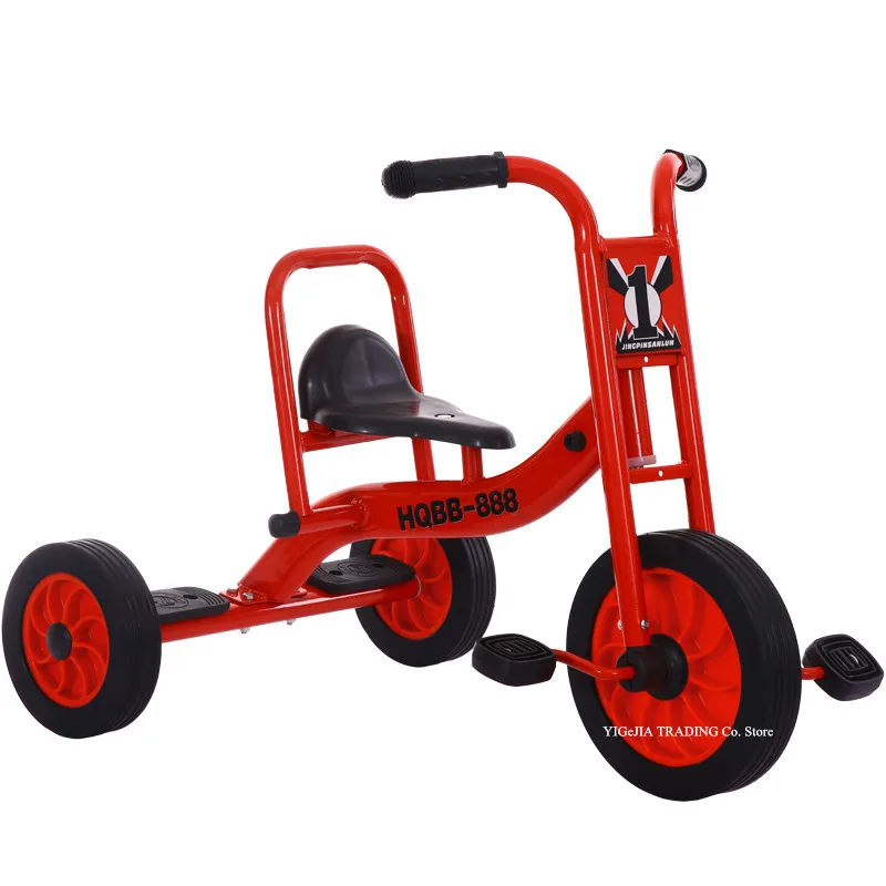 

Factory Outlet Kindergarten Children's Tricycle, Preschool Education Kids Bicycle Can Carry Another Kid