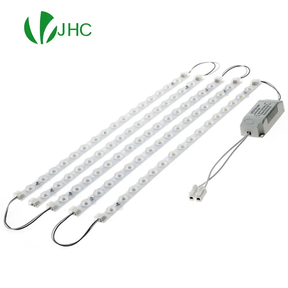 

LED Tube Ceiling Light Module Source 32W 40W 50W 2835 LED Bar Lights Ceiling Lamp 220V With Magnet Holder and Driver