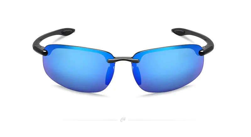 JULI Sport-Sonnenbrille für Herren und Damen, TR90, randloser Rahmen, UV400-Schutz für Radfahren, Laufen, Angeln, Baseball, Fahren, 8001 – Detail 19
