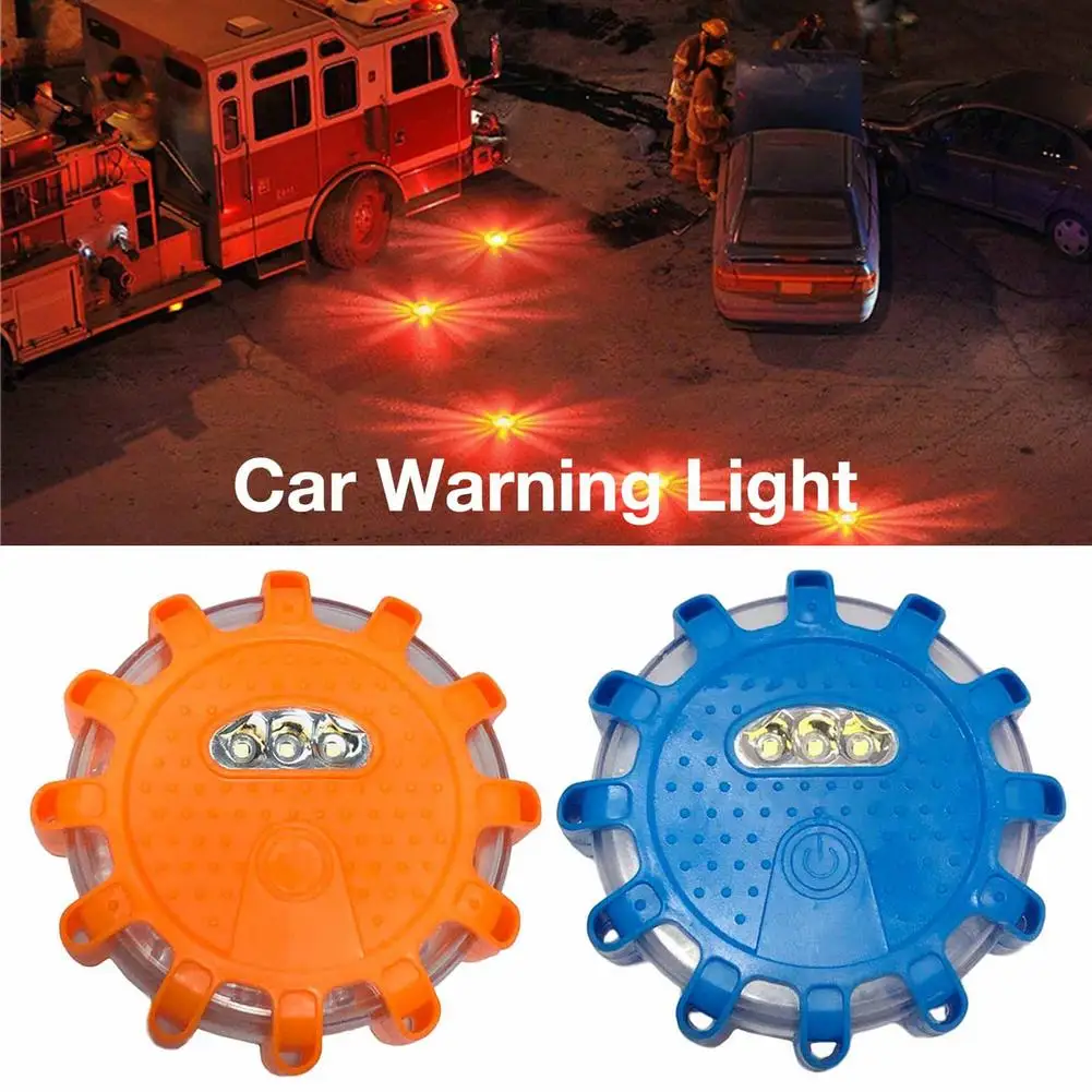 Magnetic Emergency Roadside Safety Light Car Warning Light Led Flasher Strobe Light Road Flares Rescue Light Car Beacon Lamps