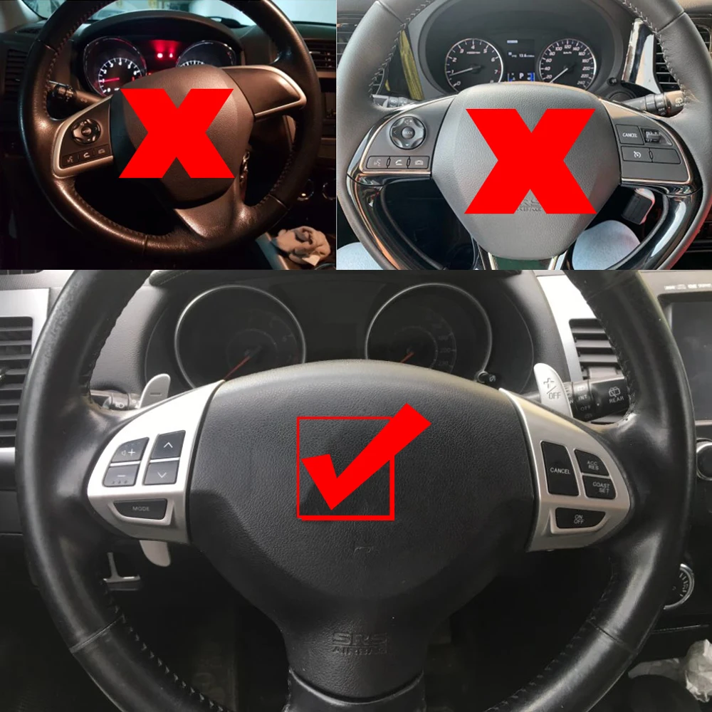 (4 Color) 2008-2015 For Mitsubishi Pajero/Montero Sport(KH) Cruise Control Button Multifunction Steering Wheel Button Switch