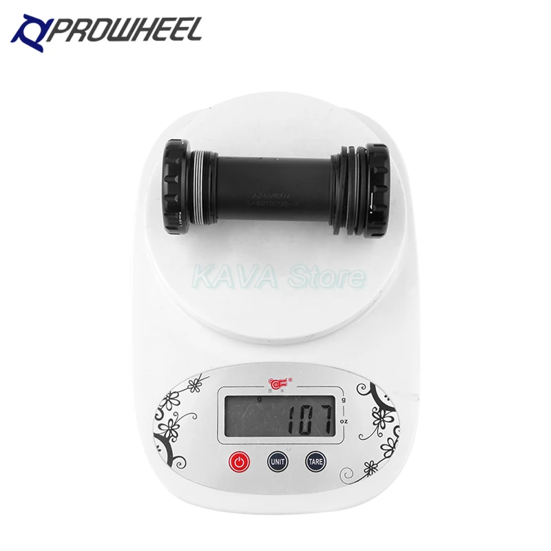 PROWHEEL Snow Bike BB Fat Bike Axle Threaded External Bearing Bottom Bracket BB 83/100/120mm Fat Bicycle Crankset Parts