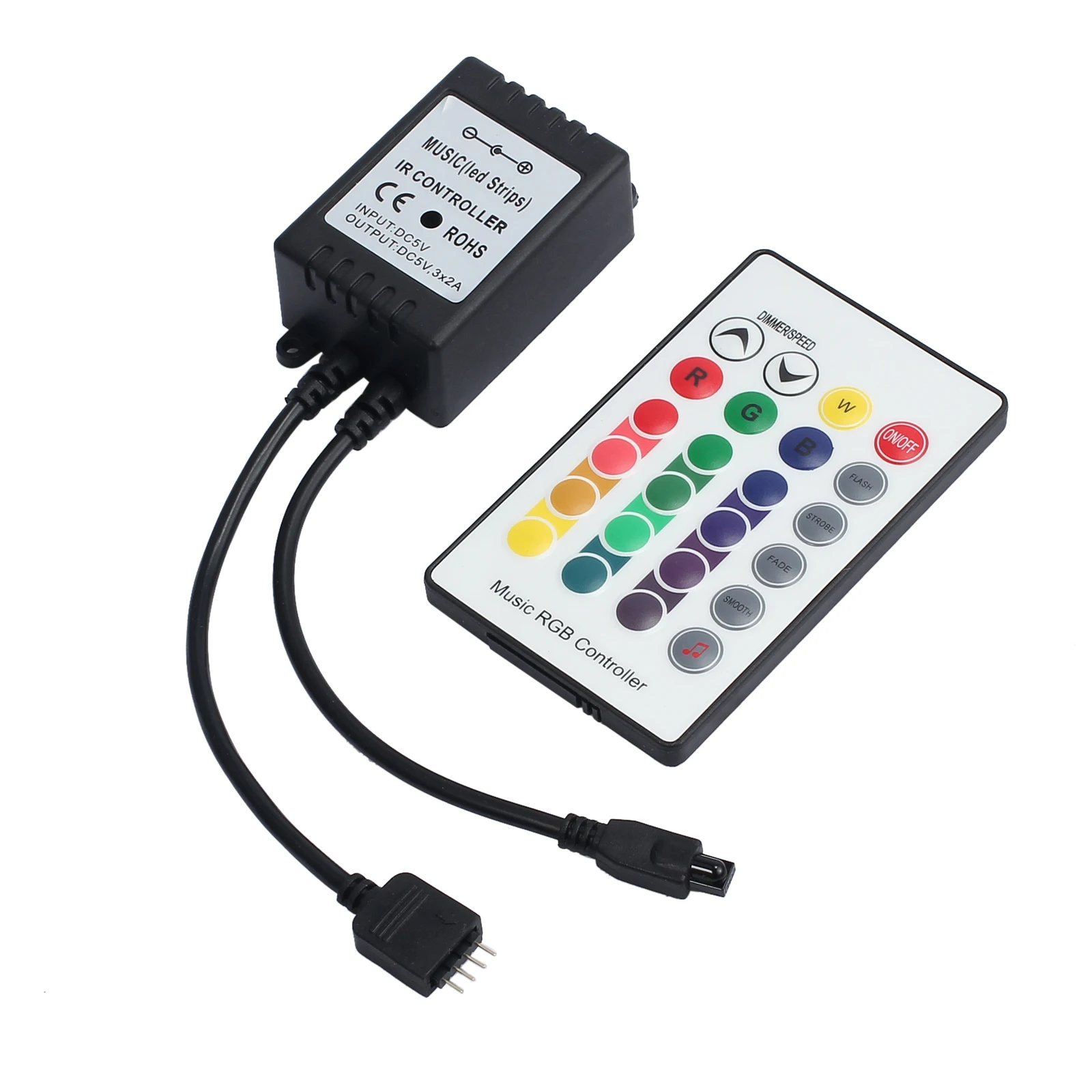 GARLLEN 4 قطعة 50 سنتيمتر LED قطاع أضواء الموسيقى عن بعد USB التلفزيون الخلفي ضوء RGB LED قطاع اللون تغيير طقم الإضاءة للديكور داخلي