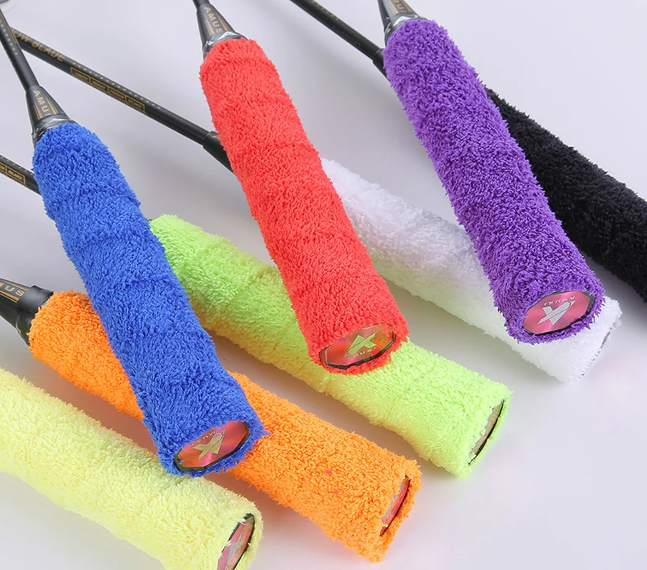 Microfiber Towel Hand Glue Anti-slip Breathable Sport Over Grip Sweatband Tennis Overgrips Tape Badminton Racket Grips Sweatband