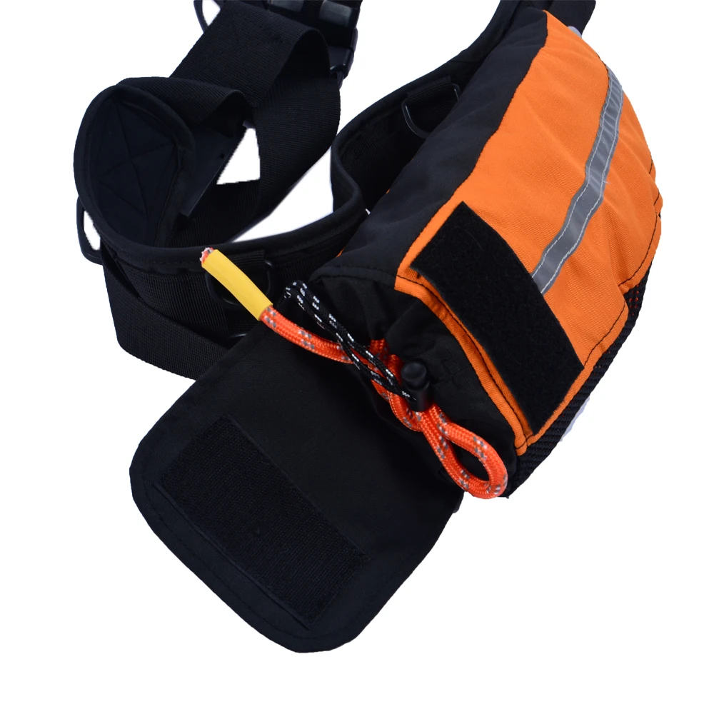 20m Customize Belt Type Canoe Kayak Buoyant Rescue Line Throw Rope Floating Reflective Safety Bag for Fishing Boat Dinghy