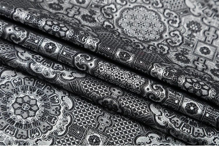 75x50cm  Damask Jacquard Apparel Costume Upholstery Furnishing Curtain Clothing Material patchwork