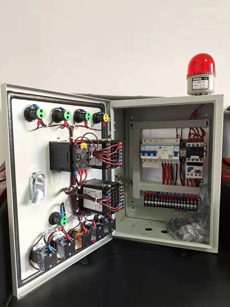 Imagem -05 - Queimador de Gás Caixa de Controle de Temperatura Automática com Temporizador de Controle do Armário Painel de Controle para Queimador de Óleo Velho Diesel