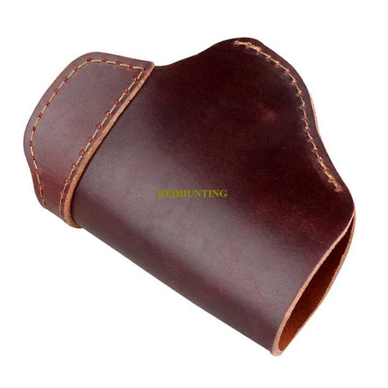 IWB Leather Gun Holster for Concealed Carry Compatible with Glock 19/43X XDS/Hellcat Taurus G2C/G3C/GX4 S&W M&P