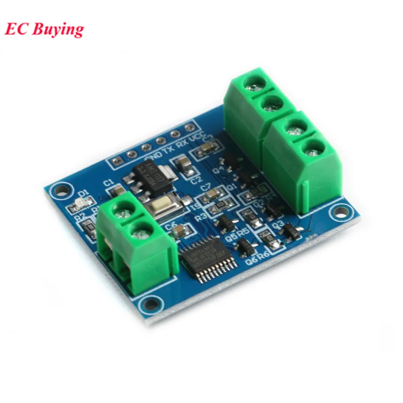 RGB LED Light PWM Control Board Dimmer Programmable Full Color Controller Onboard TTL Level UART Communication Interfac 9600 bps