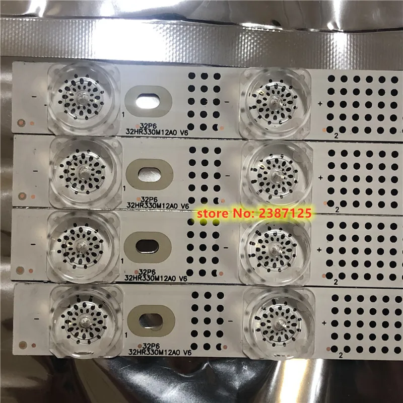 10PCS LED Strip 12Lamp (6v) FoC4C-LB3212-HR02J HR01J 32P6 32P6H 32A160J 32HD5506 32HD5526 32HD5536 LVW320NEAL