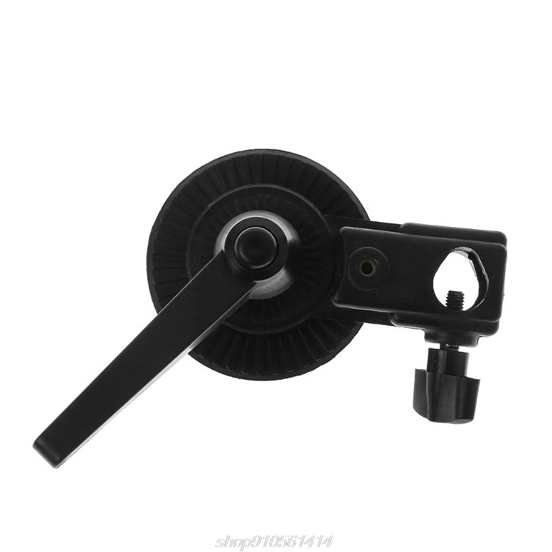 Single Swivelling Grip Head Wheel Clamp Clip Bracket Tilt Mount Adapter Telescopic Reflector Arm Support D11 20 Dropship