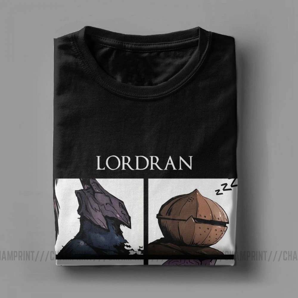 Man Dark Souls Praise The Sun Game T-Shirts Novelty O Neck Short Sleeved Clothes Purified Cotton Tee Shirt Printing T Shirt