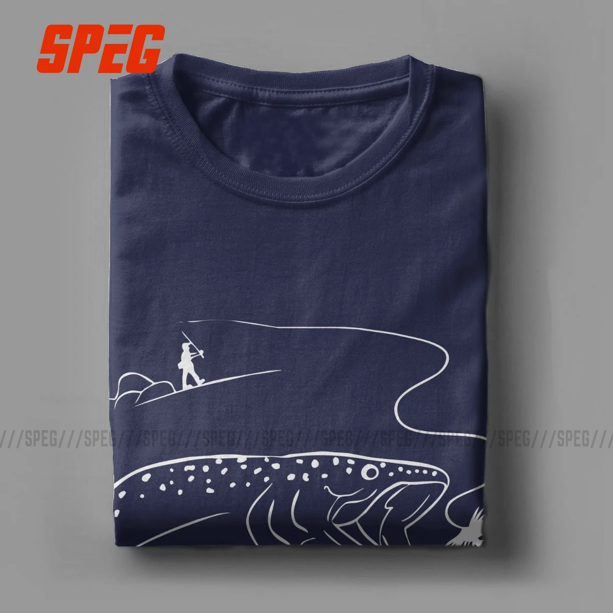 Men Fisherman Fly Fishing Trout And Mountain Lover T Shirts  Flies Rod Trout Fly Fisher And Angler Cotton Tops Short Sleeve