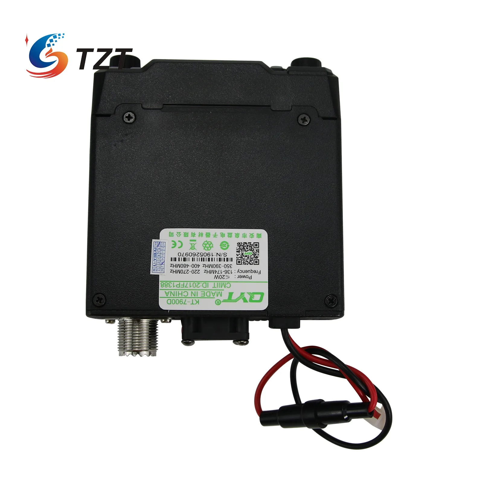 TZT-Mini rádio móvel, versão mais recente, QYT KT-7900D, 25W Quad Band, 144 MHz, 220 MHz, 350 MHz, 440MHz, carro, caminhão, transceptor UV, QYT