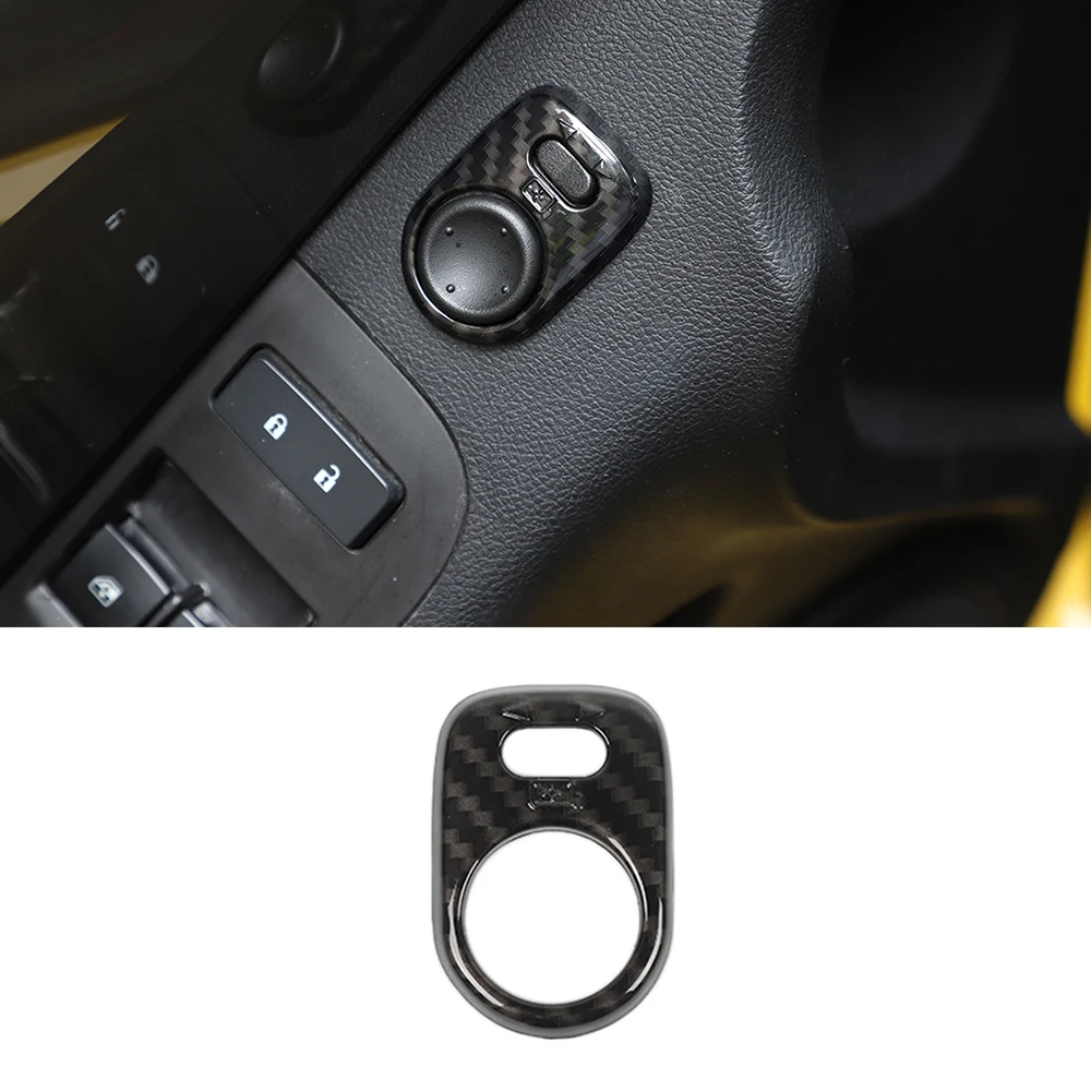 

Car Electric Mirror Adjustment Decoration Cover Trim for Chevrolet Camaro 2010 2011 2012 2013 2014 2015 Interior Accessories