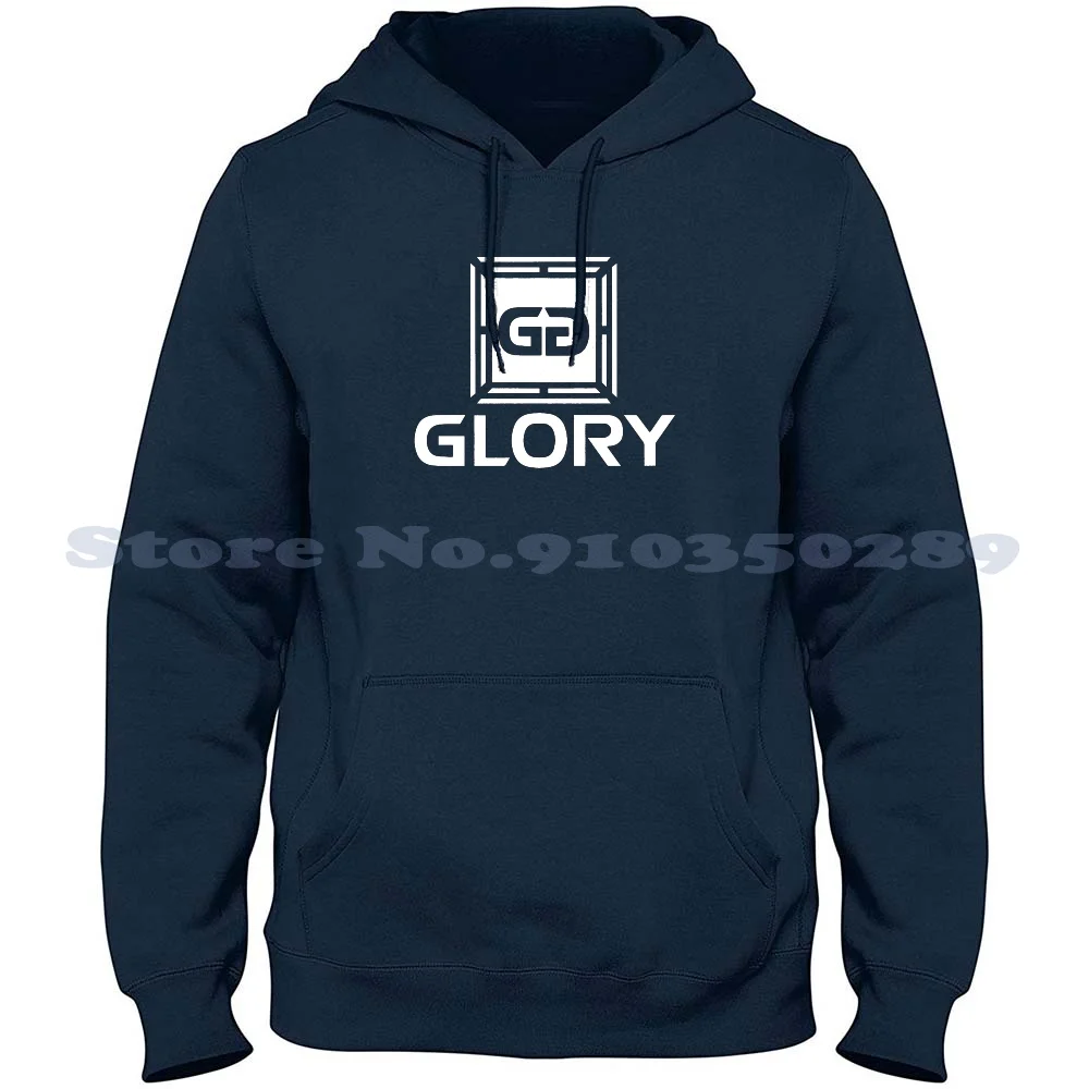 Glory Kickboxing ( Black ) 100% Cotton Hoodie T-Shirt Glory Kickboxing Fighting Rico Verhoeven Badr Hari Boy Joe Schilling