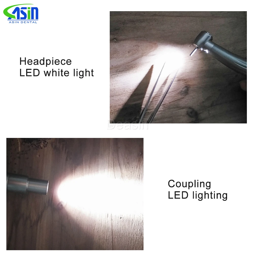ASIN De-MAX X600L X700L type Dental Optic LED High Speed Surgical Optical Handpiece with generator tool