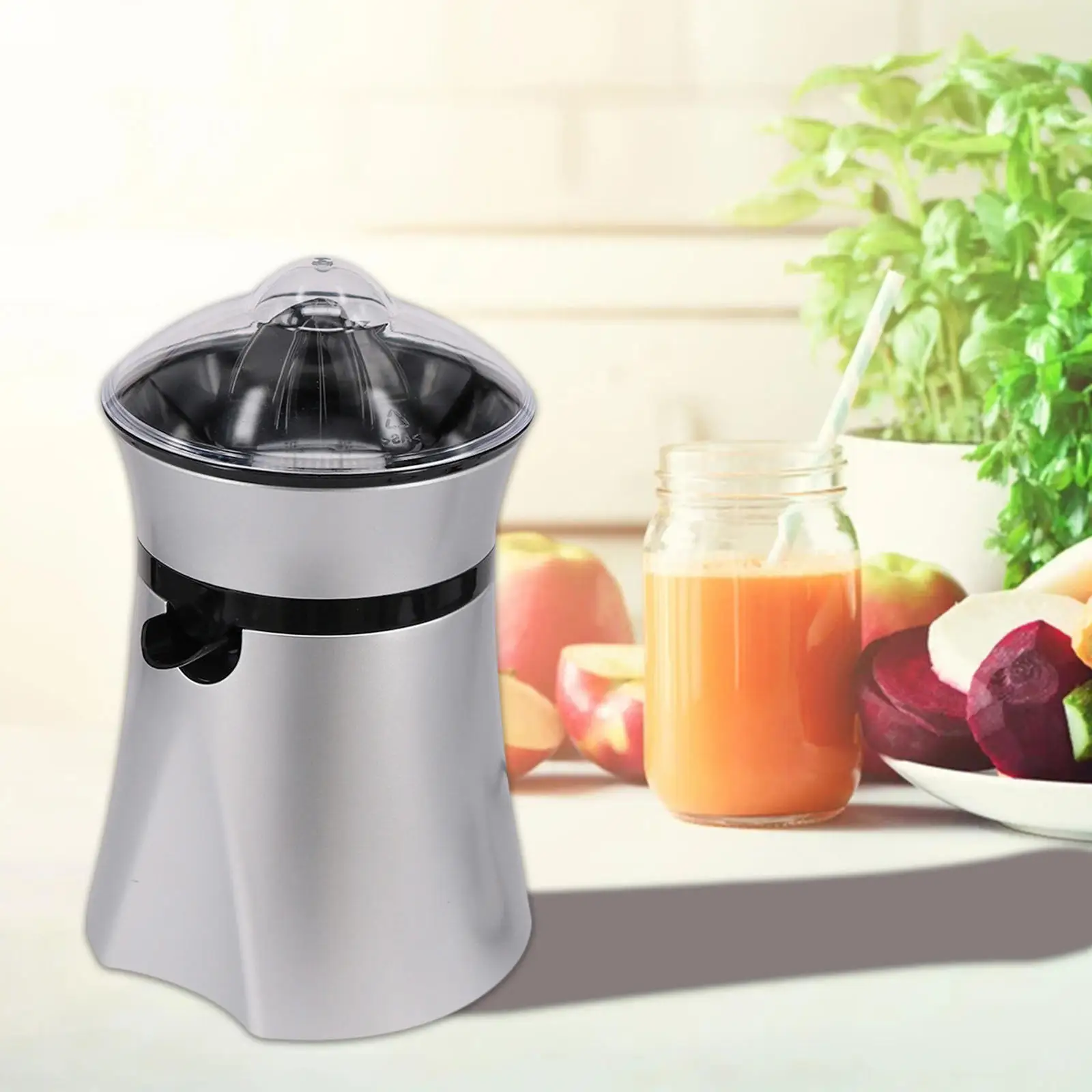 Large Capacity Electric Juicer Anti-Drip Spout Multifunctional Extractor Orange Juicer Machine Fruit Squeezer for Kitchen Tools