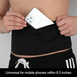 Marsupio da corsa professionale invisibile leggero e sottile Marathon Yoga Belt Pack marsupio sportivo per telefono cellulare di grande capacità