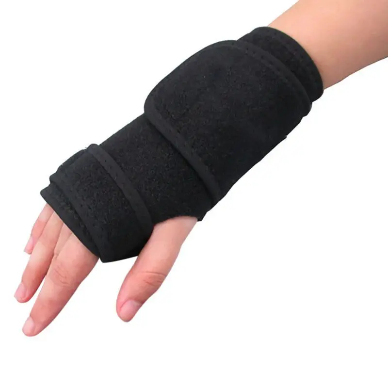 Adjust Splint Sprains Arthritis BandBandage Orthopedic Hand Brace Wrist Support Finger Splint Carpal Tunnel Syndrome