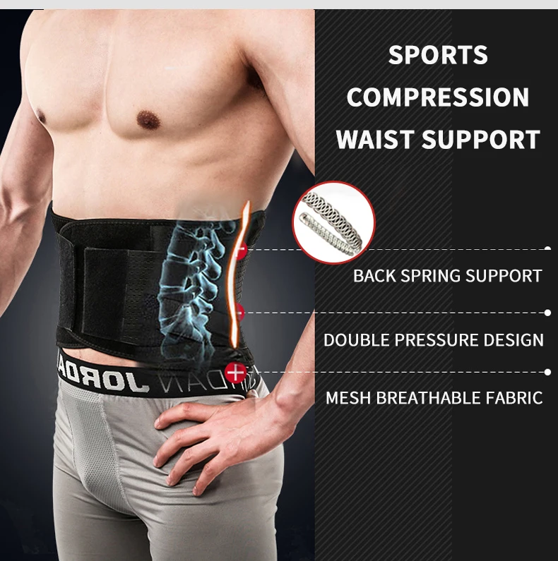 Taille Unterstützung Gürtel Zurück Taille Trainer Trimmer Gürtel Gym Taille Schutz Gewichtheben Sport Body Shaper Korsett Faja Schweiß – Detail 4