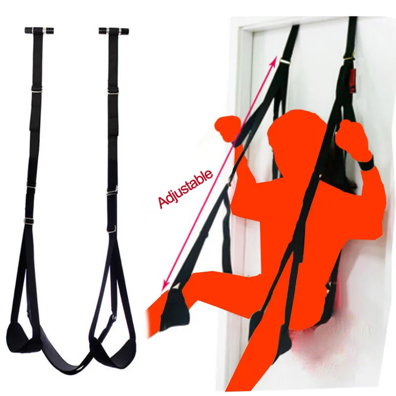 Sex Toys For Couples Sex Swing Sex Furniture Fetish Bondage Adult Games Seat And Leg Pad Indoor Sex Erotic Hanging Door Swing