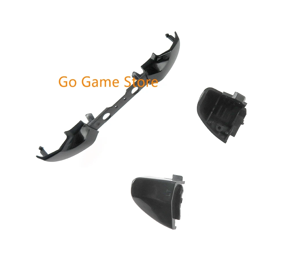 XboxOne 슬림용 범퍼 컨트롤러 게임패드, 블랙 LB RB 단추 LT RT 트리거, 100 세트