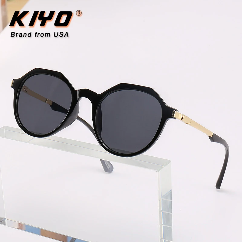 

KIYO Brand 2021 New Women Men Polygonal Sunglasses PC Fashion Sun Glasses High Quality UV400 Driving Eyewear 3913