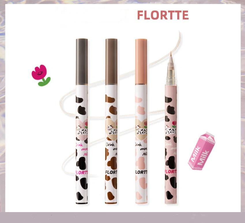 Flortte Wow So Light Eyeliner Pen Suborbital Hypertrophic Orbicularis Pen Waterproof Longlasting Women Beauty Cosmetic Makeup