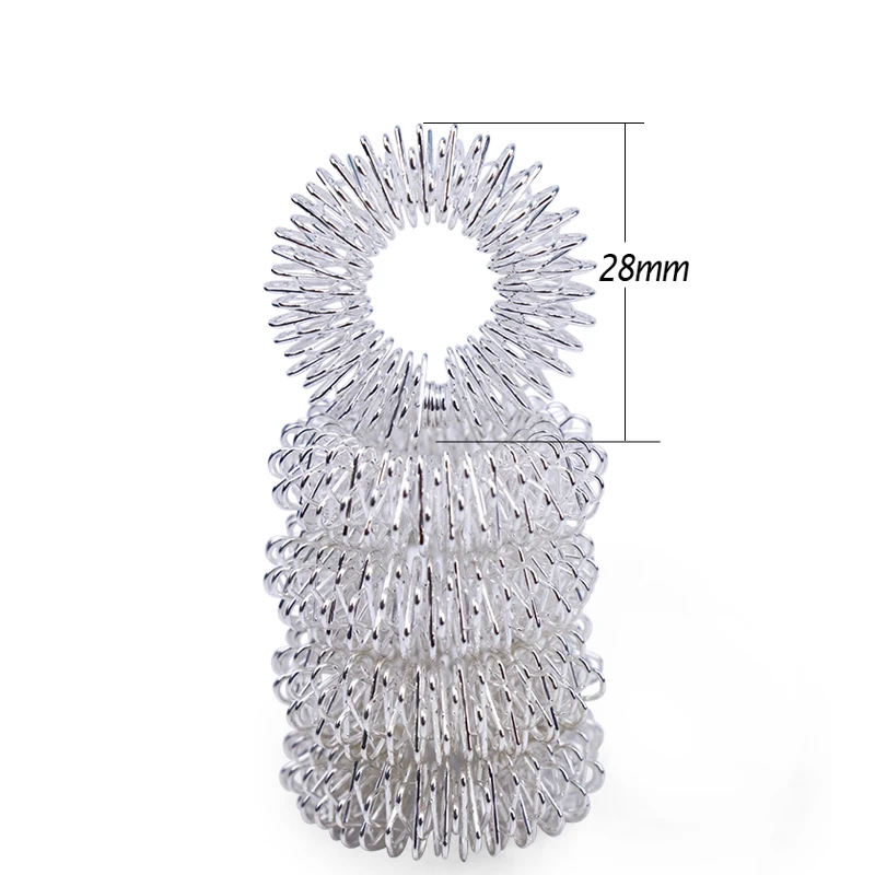 10pcs/Lot Finger Massage Ring Acupuncture Acupressure Health Care Body Massages Relieve Fatigue Increase Immune Relaxing Tools