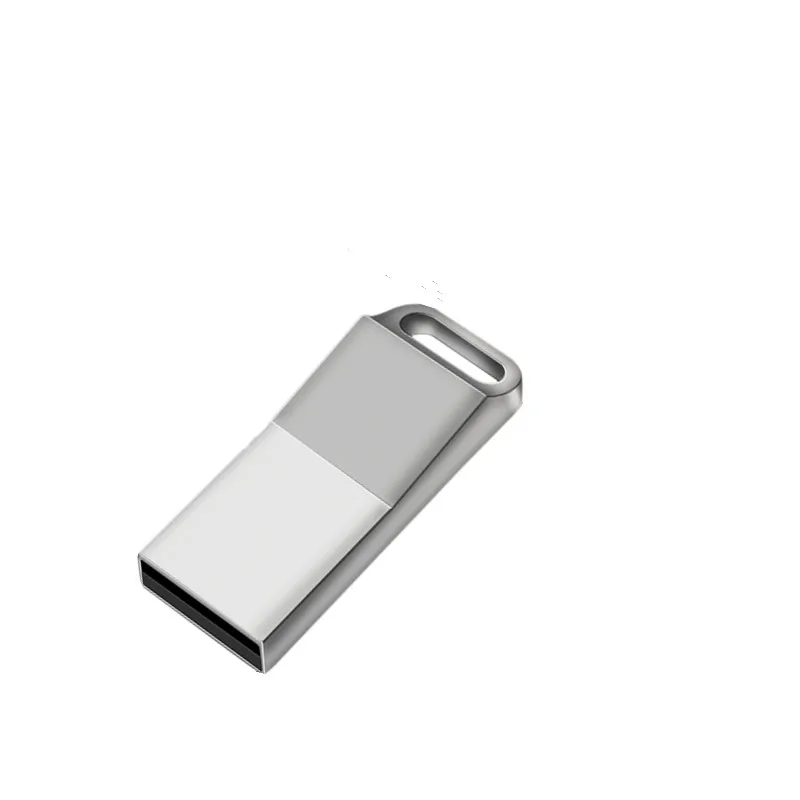 FLASH DRIVE 64GB 32GB 16GB 8GB 128GB pen drive pendrive waterproof metal u disk memoria cel usb stick with king chain