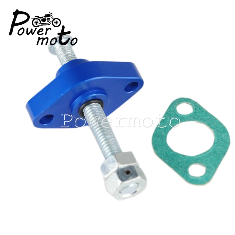 Blue Motorcycle Cam Chain Tensioner Aluminum For Suzuki GSXR GSX XV 400 600 650 750 LT250 LTR450 Off Road ATV CRUT Yamaha  Honda