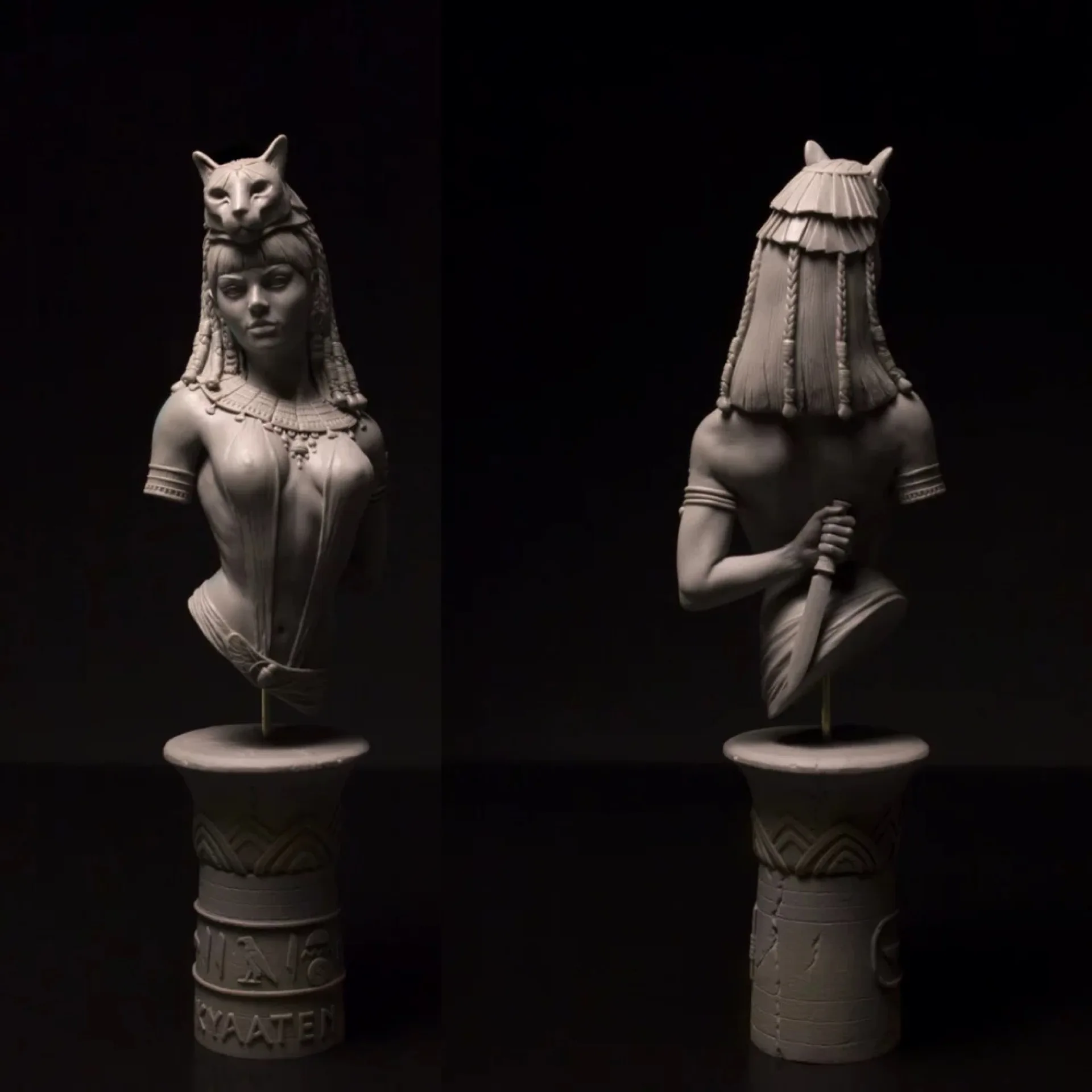 

1/10Resin Model Bust GK，Unassembled and unpainted kit