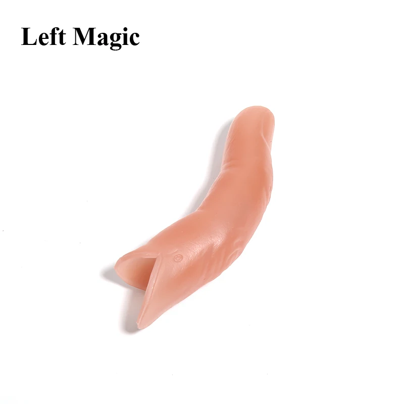 1pcs Fake Finger Sixth Middle Finger Appearing And Vanishing Magic Tricks Illusion Magician Prop Juegos De Magia Kids Toy