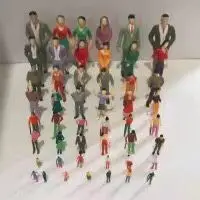 

100pcs scale 1/42color model plastic figure model humans