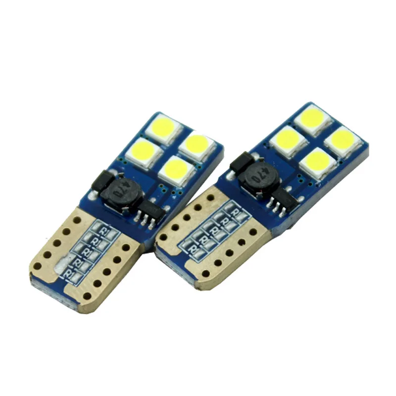 

Автомобильная светодиодная приборная лампа LD T10 8smd 3030 CANbus, широкое оснащение для декодирования без электроники