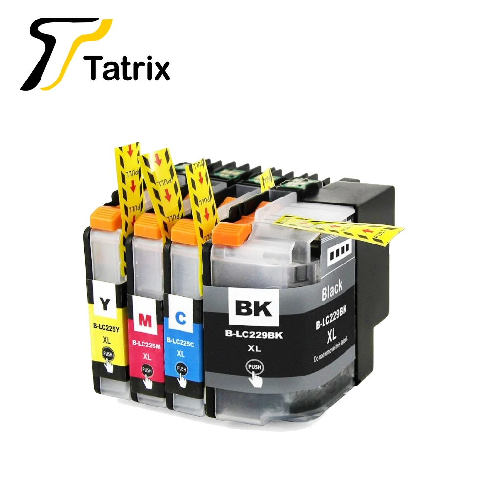 Tatrix Compatible Ink Cartridge For Brother LC229 LC225 For Brother MFC-J5620DW / MFC-J5625DW / MFC-J5320DW / MFC-J5720DW