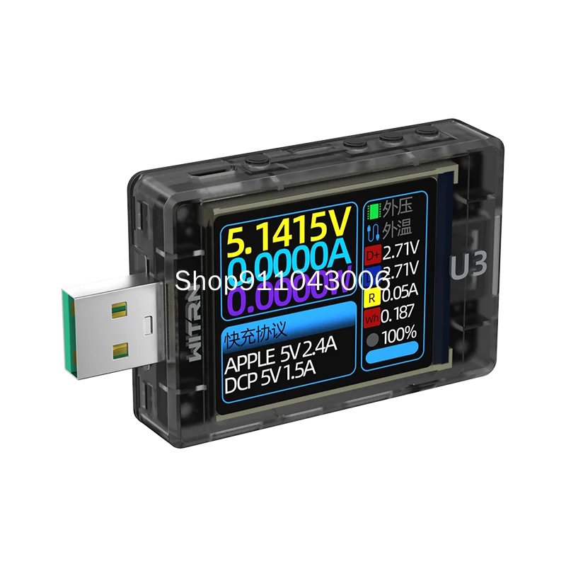 

Usb Digital Display Voltmeter Current Meter QC4.0+ PD3.0 2.0 PPS Quick Charge Trigger