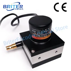 draw pull wire encoder displacement sensor transducelinear pull rope encoder measuring length instrument absolute encoder Briter