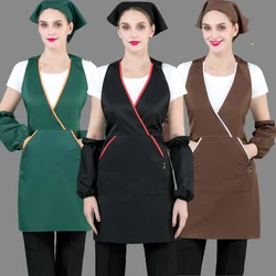 beauty apron Home Kitchen cleaning apron Fruit Coffee Shop Tea Shop Hotel Advertising Supermarket Restaurant service Work apron