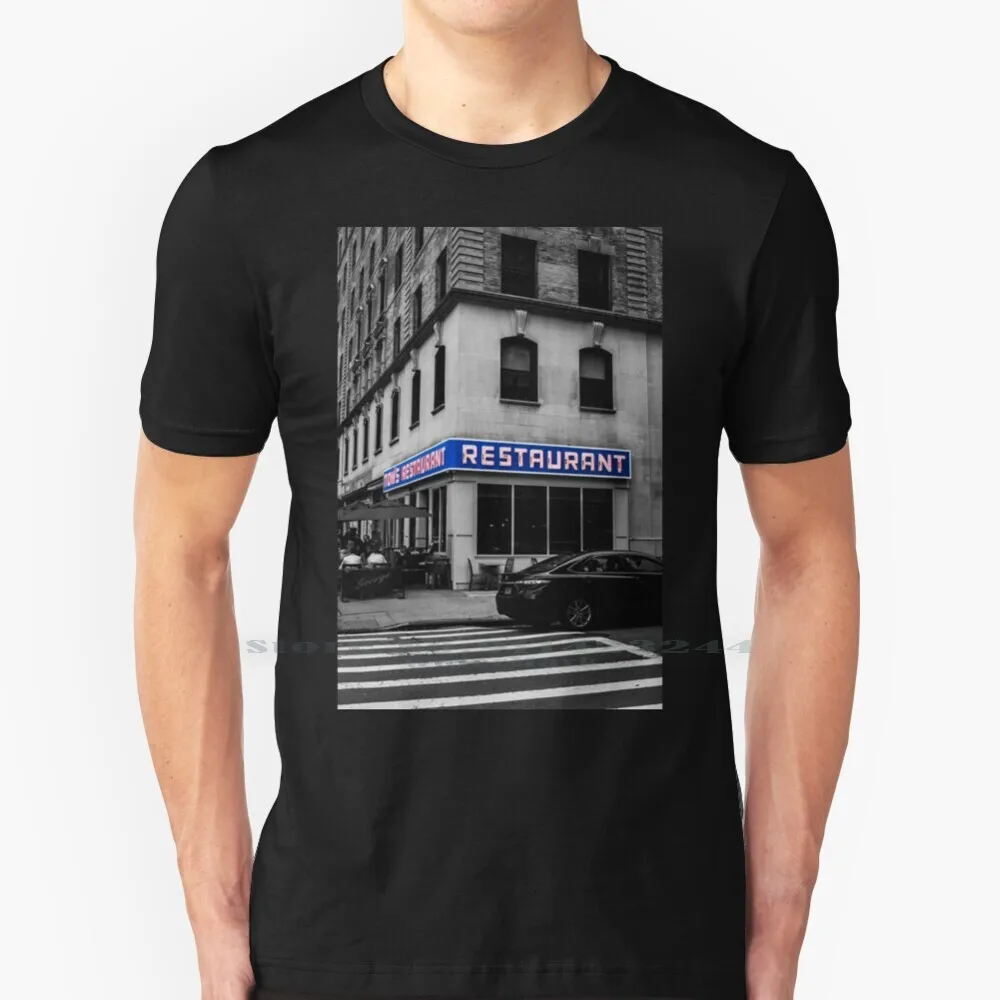 Tom's Restaurant T Shirt Cotton 6XL Restaurant Jerry Seinfeld Sitcom New York City Zak Bowen North Nine