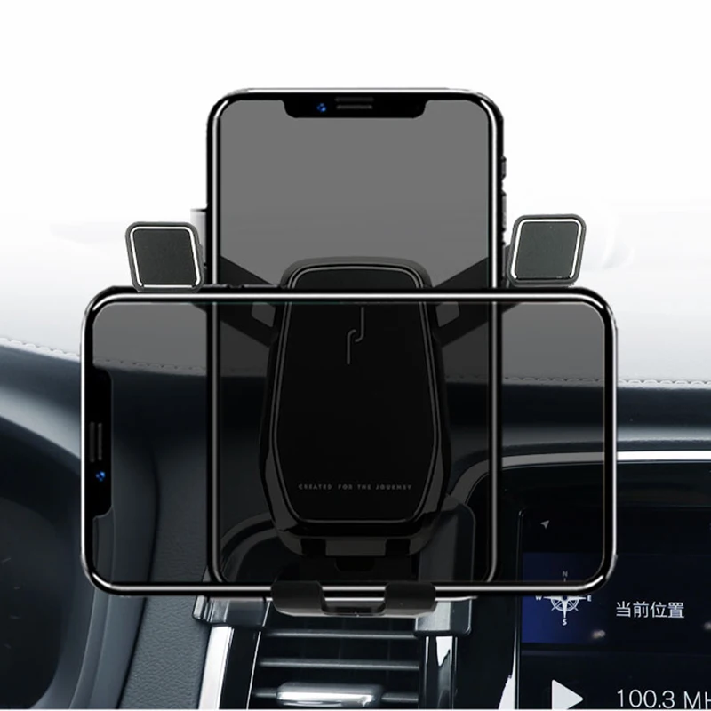 حامل هاتف السيارة تنفيس الهواء كليب المشبك أصحاب الهاتف المحمول لفولفو XC90 اكسسوارات 2015 2016 2017 2018 2019 2020 2021 2022