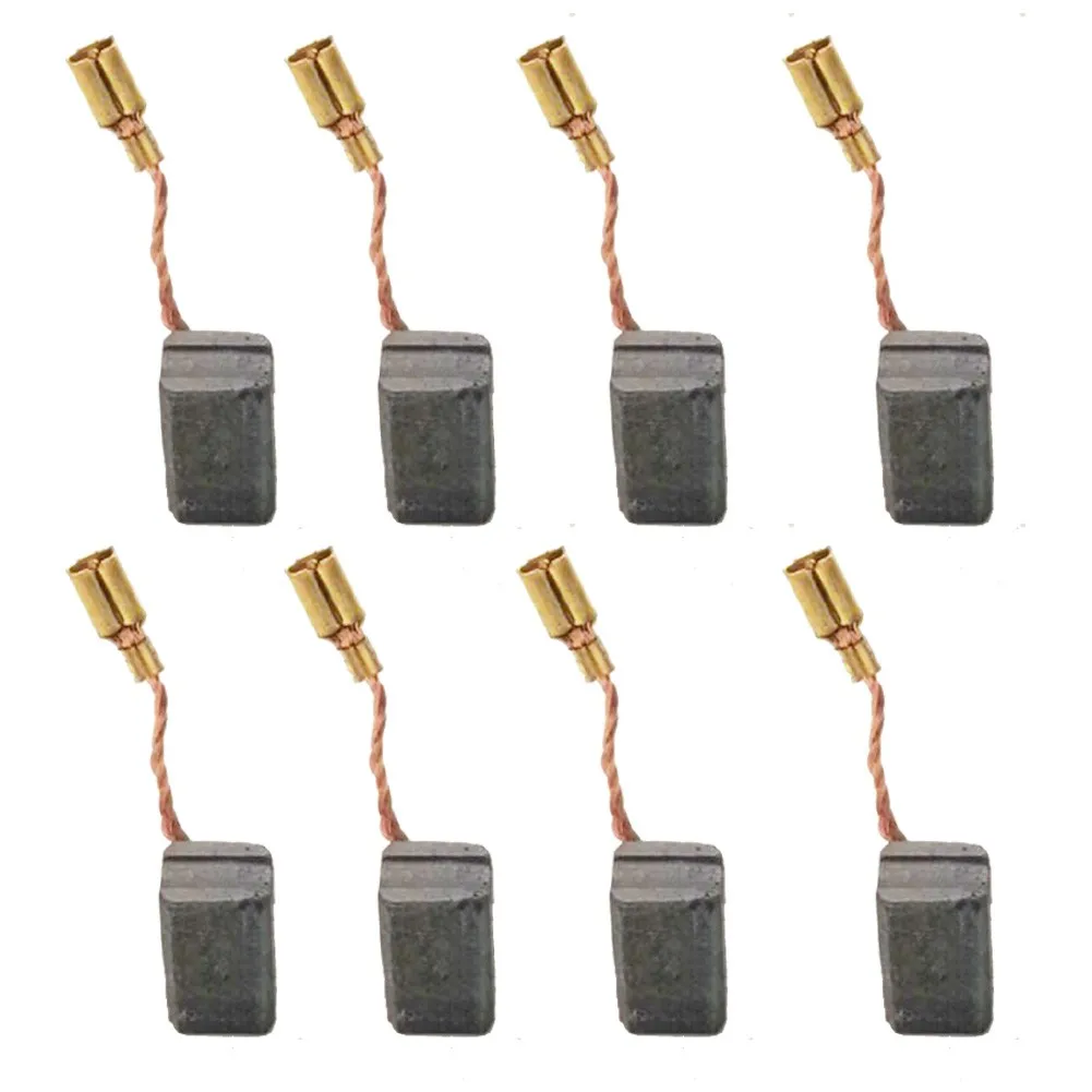 8pcs Carbon Brushes 6.5×8×14mm For Bosch Angle Grinder GWS 7-100 7-125 Graphite Brush Replacement Wholesale