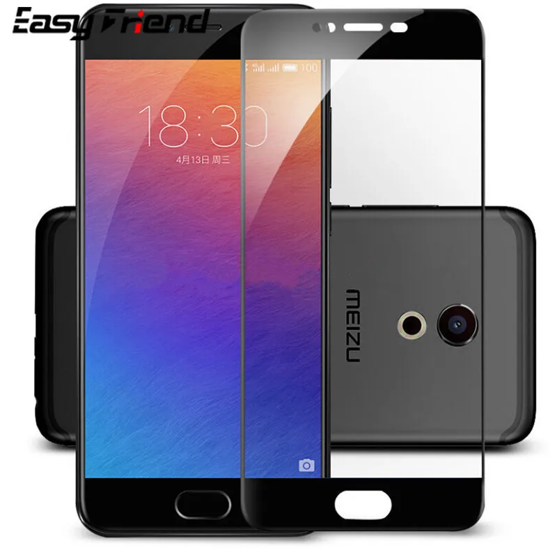 For Meizu Pro 6 Pro6 Plus Pro6Plus 6S Screen Protector Protective Film Guard Premium Full Cover Color Tempered Glass