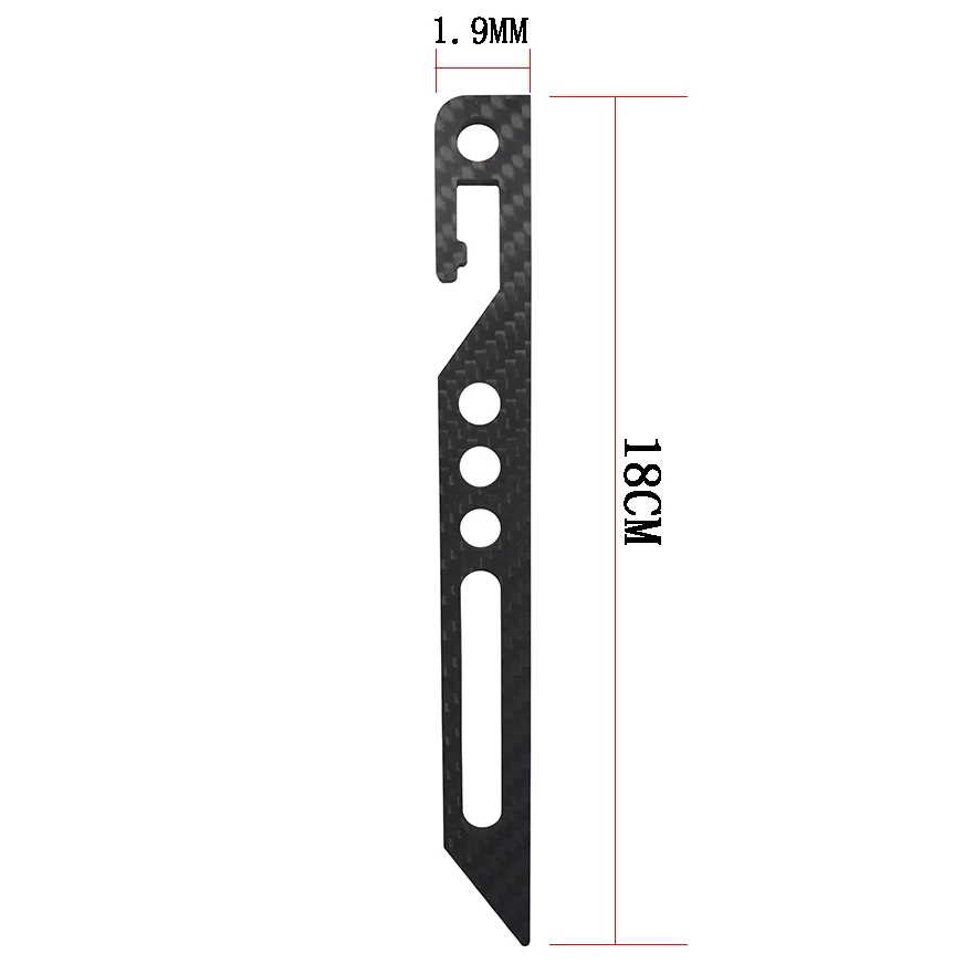 Ultralight Weight Tent Stake, Outdoor, Carbon Fiber, Sand Ground, Snow Field, Tent Peg, 13.3g, 7Inch, 18cm