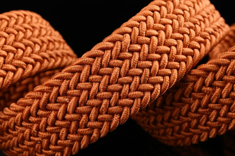 New fashion Elastic Woven Belt Belts Man/Women Casual Knitted Pin Buckle Belt Fashion Woman Woven Elastic Stretch Waist Belt